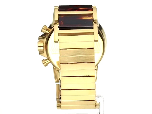 VESTAL 腕時計　ゴールド Vestal Plexi Leather Watch - Men's Watches in Gold | Buckle